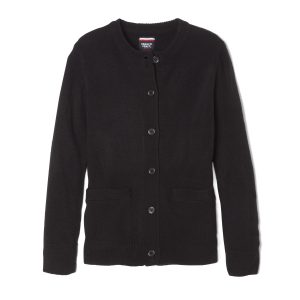 Crewneck Sweater Cardigan