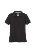Short Sleeve Fitted Stretch Pique Polo (Feminine Fit)