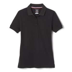 Short Sleeve Fitted Stretch Pique Polo (Feminine Fit)