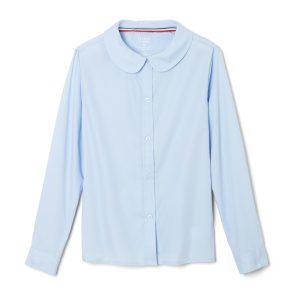 Long Sleeve Peter Pan Collar Blouse
