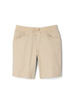 Pull-On Stretch Twill Short with Knit Waistband – FINAL SALE