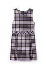 Plaid Box Pleat Jumper