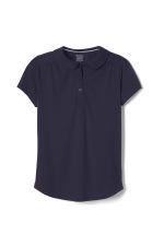 Short Sleeve Performance Polo with Peter Pan Collar