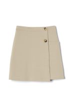 Pull-On Stretch Ponte Skort with Pocket – FINAL SALE