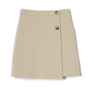 Pull-On Stretch Ponte Skort with Pocket – FINAL SALE