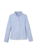 Long Sleeve Fitted Oxford Shirt (Feminine Fit)