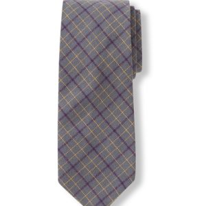 Plaid 58″ Tie
