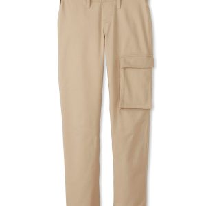 Boys’ Adaptive Seated Straight Fit Stretch Twill Pant with Thigh Pocket