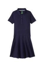 Adaptive Short Sleeve Interlock Polo Dress