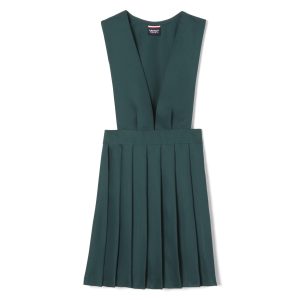 V-Neck Pleated Jumper – FINAL SALE