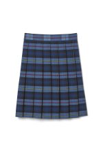 At The Knee Plaid Pleated Skirt – FINAL SALE
