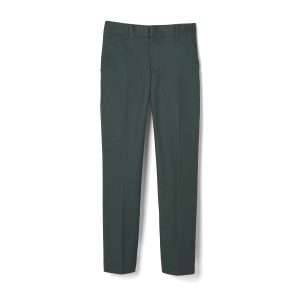 Green Flat Front Double Knee Pant – FINAL SALE