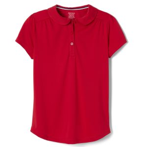 Short Sleeve Performance Polo with Peter Pan Collar – FINAL SALE